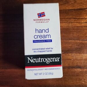 Neutrogena Hand Cream Fragrance-Free Norwegian Formula 2oz. Concentrated Formula